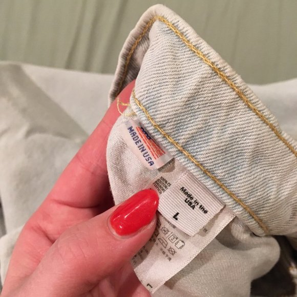 American Apparel Button Down Mini Skirt - Picture 4 of 5